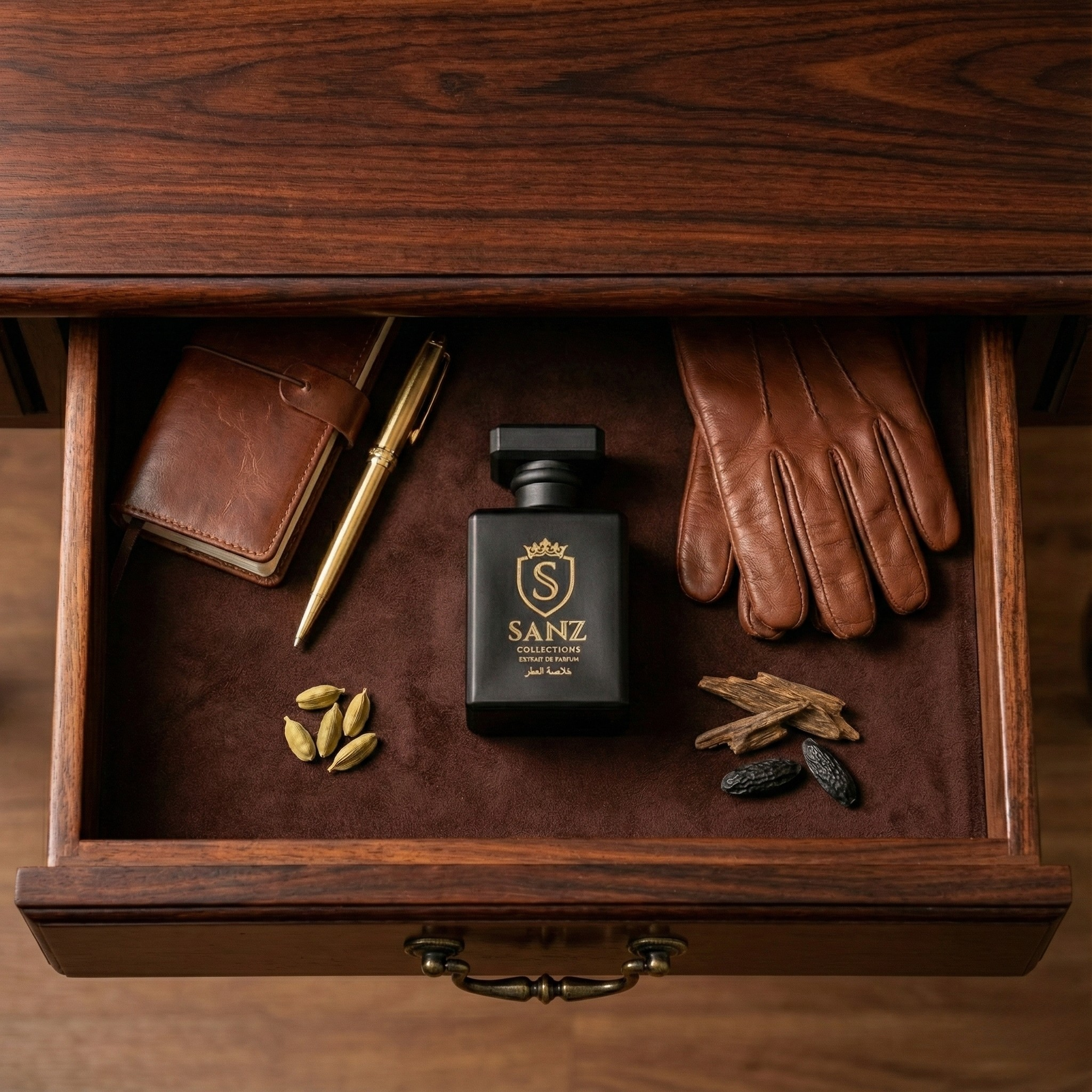 Dark Wood Sanz Collections